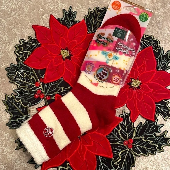 Brand New Earth Therapeutics Thermal Socks Shea Butter Moisturizing Double Layer - Picture 12 of 12